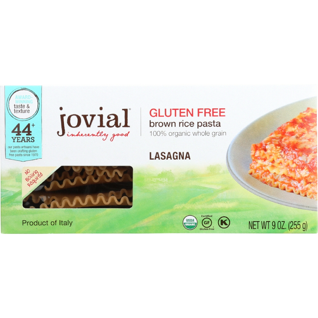 Classic Gluten Free Brown Rice Lasagna - 9 oz