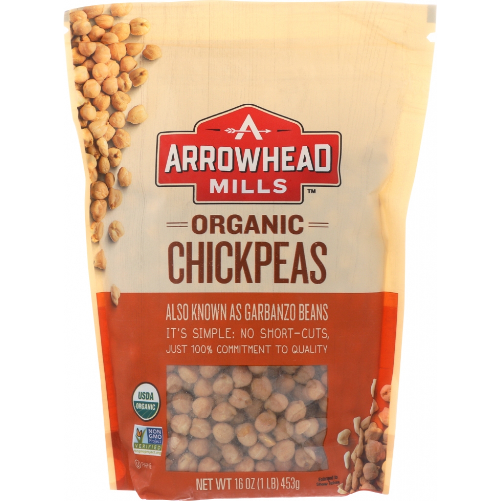 Organic Garbanzo Beans (Chickpeas) - 16 oz