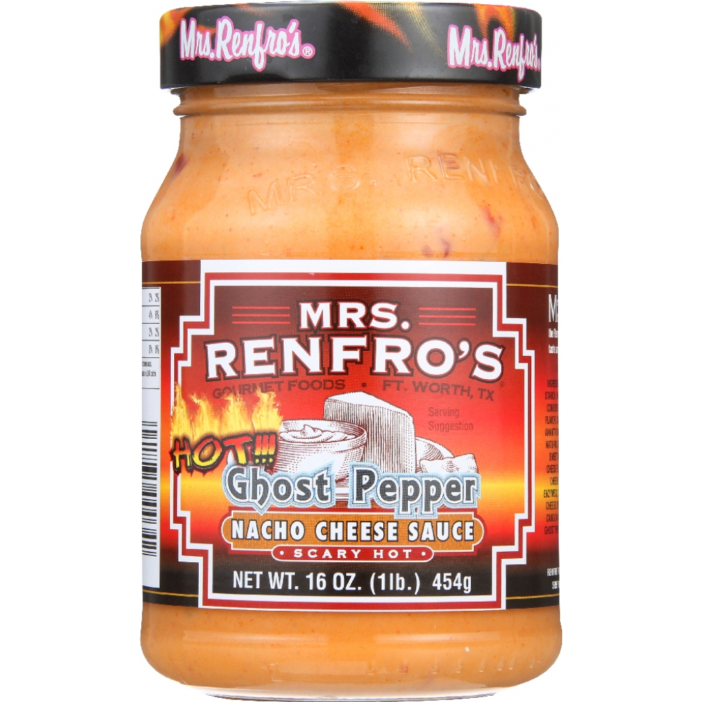 Ghost Pepper Nacho Cheese Sauce - Scary Hot - 16 oz