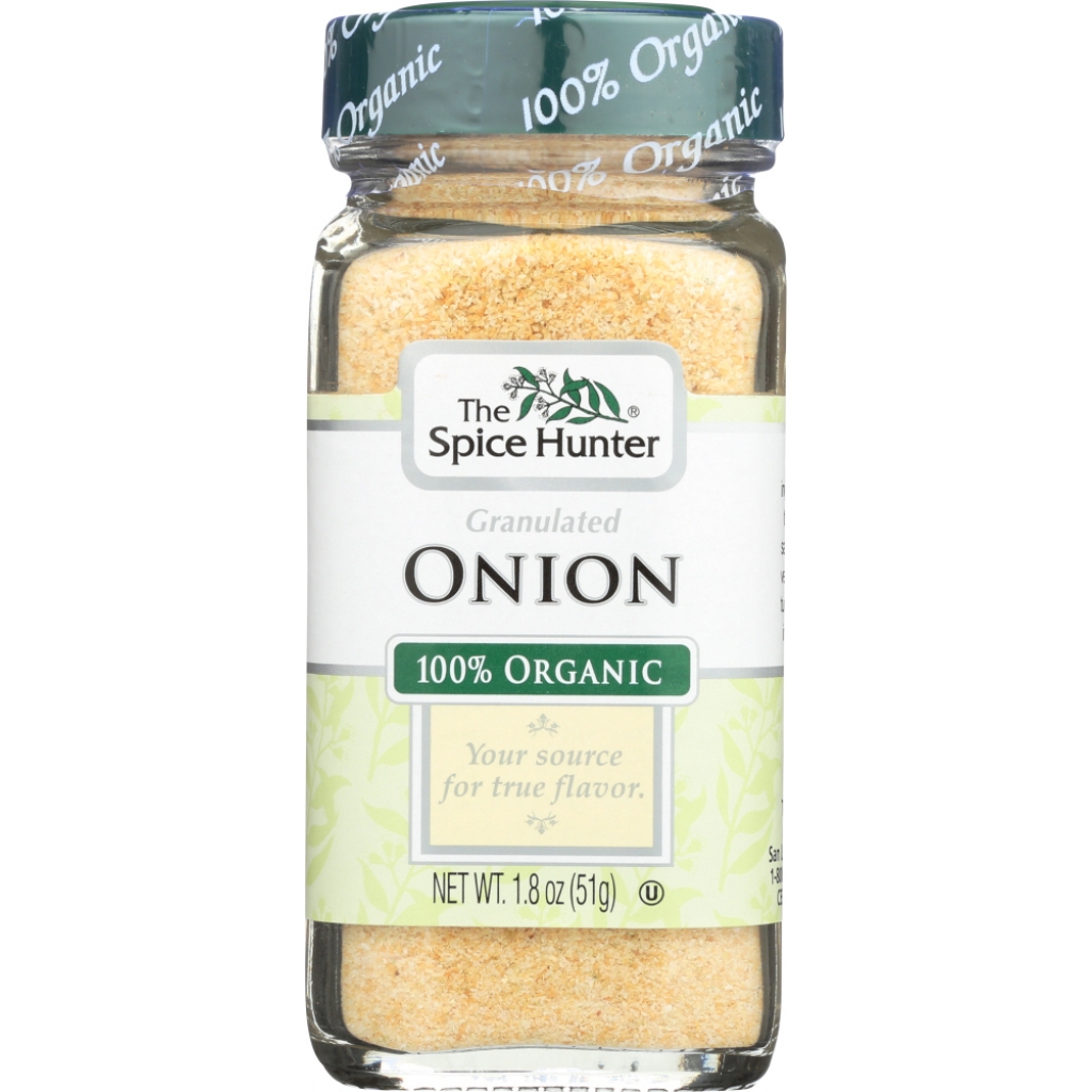 100% Organic Granulated Onion - A Must-Have Seasoning