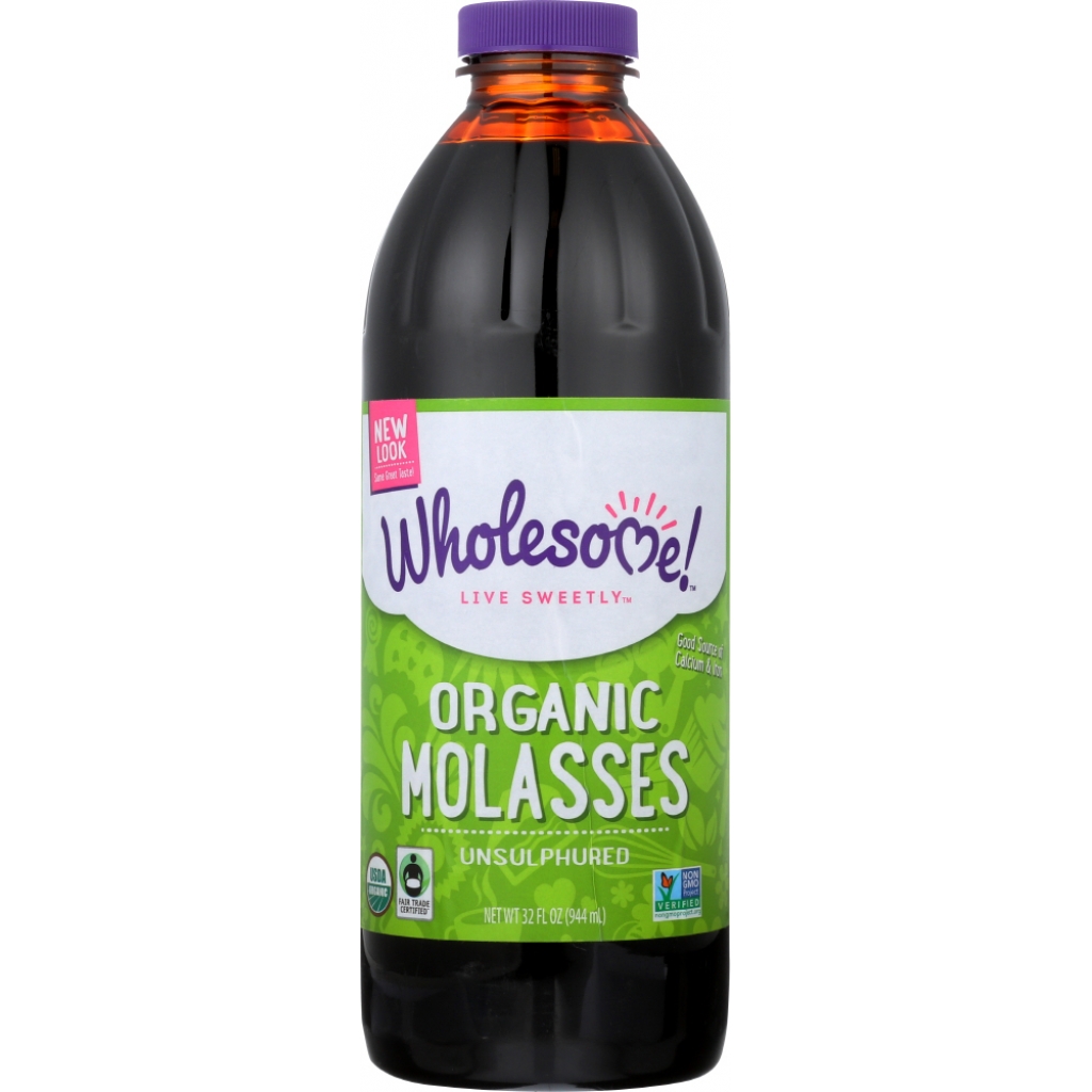 Organic Unsulphured Molasses, 32 oz