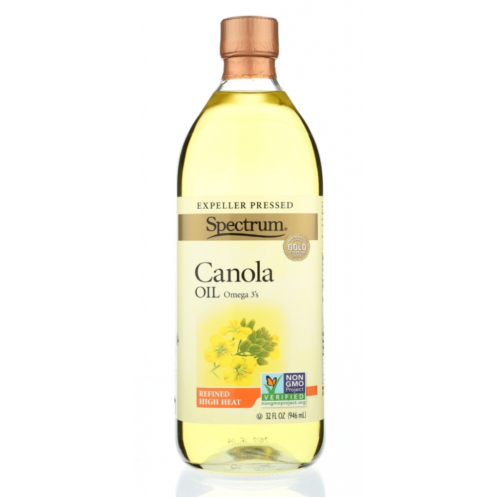 Spectrum Refined Canola Oil - 32 oz