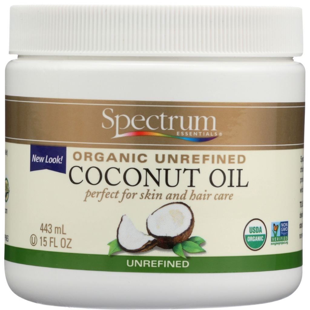 Organic Unrefined Coconut Oil, 15 fl oz