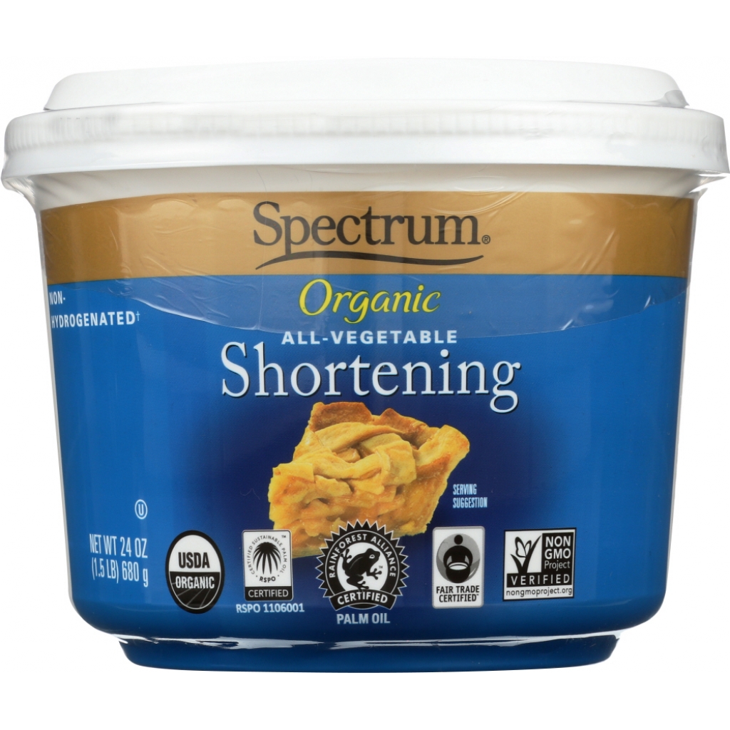 Organic All Vegetable Shortening - 24 oz