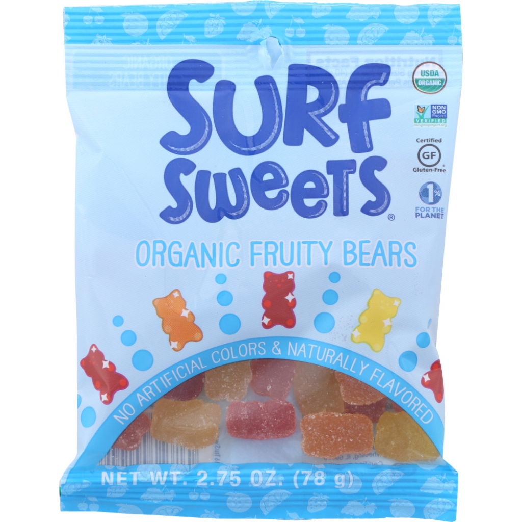 Surf Sweets Organic Fruity Bears - 2.75 oz