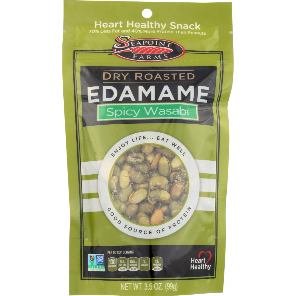 Wasabi Dry Roasted Edamame, 3.5 oz