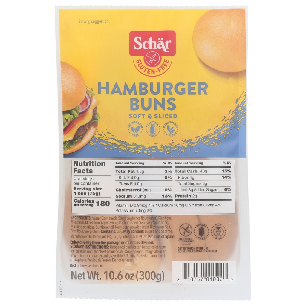 Buns Hamburger - 10.6 oz