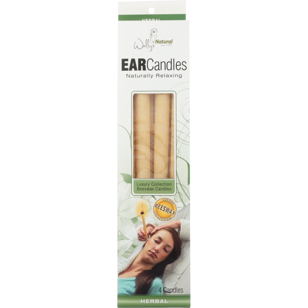 Herbal Beeswax Ear Candles - 4 Candles