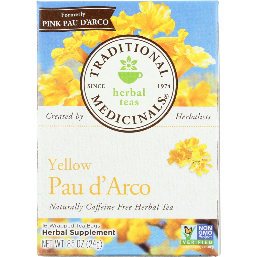 Traditional Medicinals Pau d'Arco Herbal Tea - 16 Bags