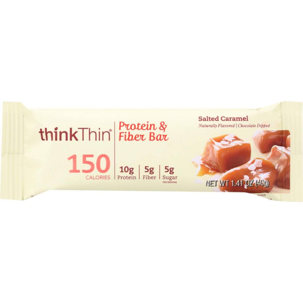 Lean Protein and Fiber Bar with Salted Caramel - Decadent Nutrition - 1.41 oz