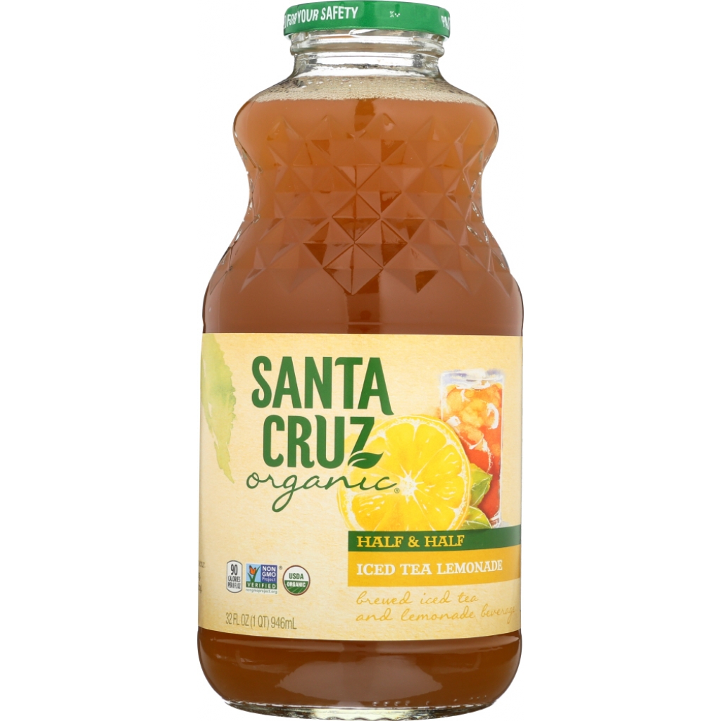 Santa Cruz Tea Iced Half and Half Lemonade - Refreshing Beverage