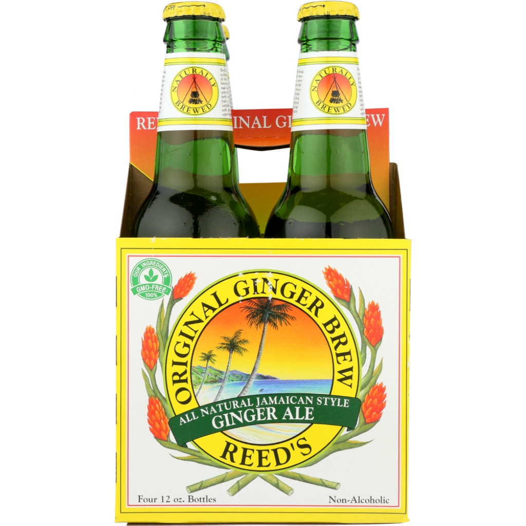 Original Ginger Beer - 4 Pack, 48 fl oz