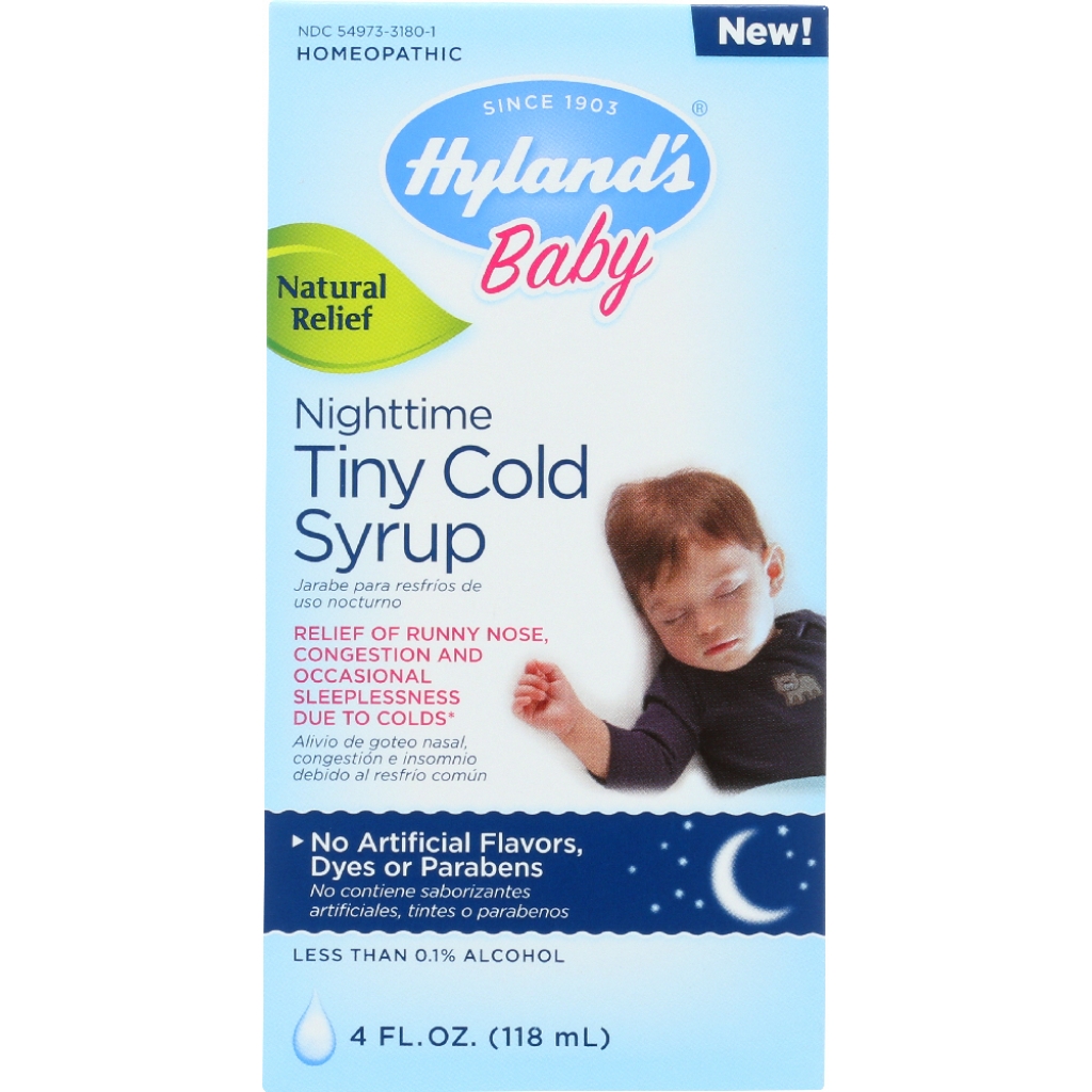 Baby Nighttime Tiny Cold Syrup, 4 oz