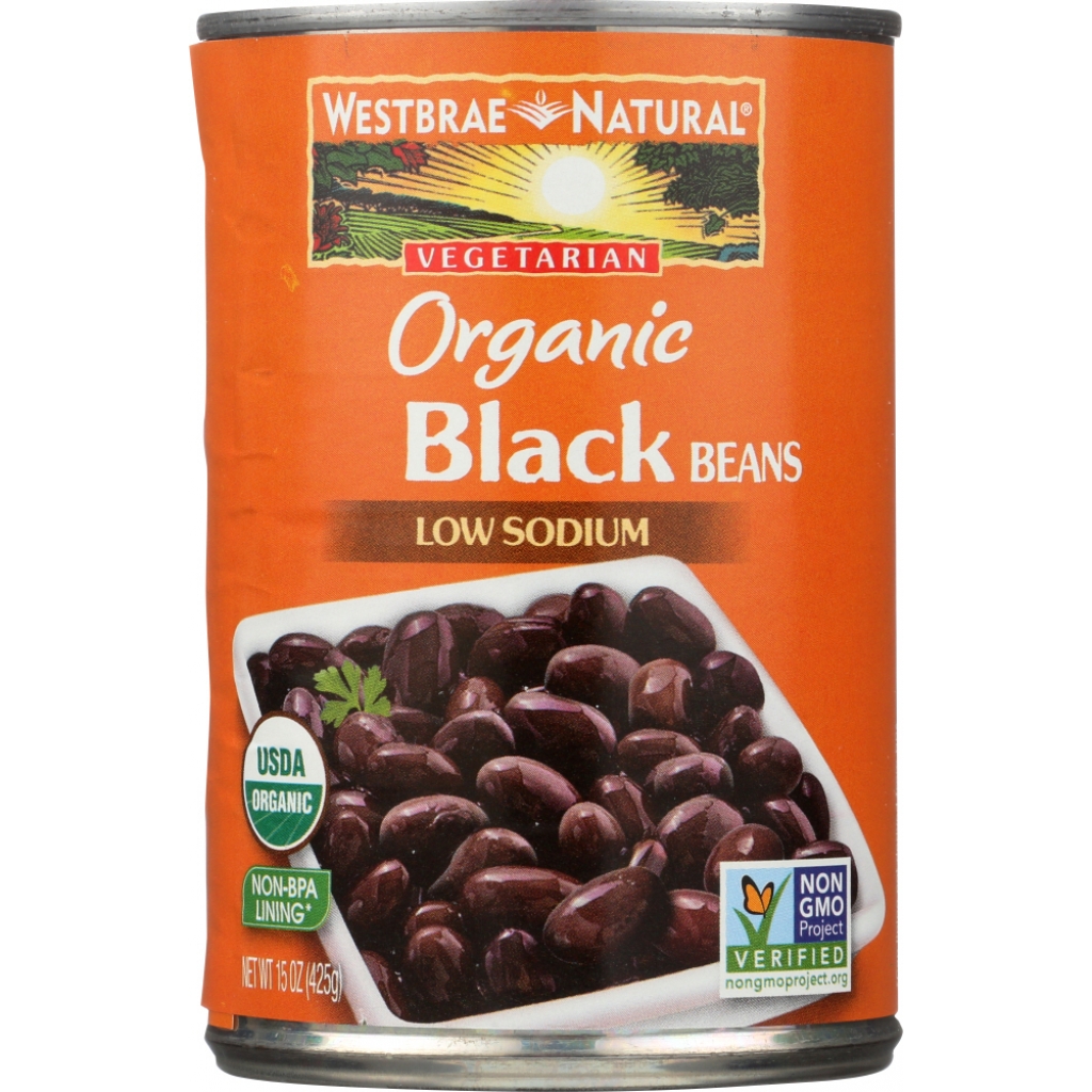 Vegetarian Organic Black Beans - 15 oz