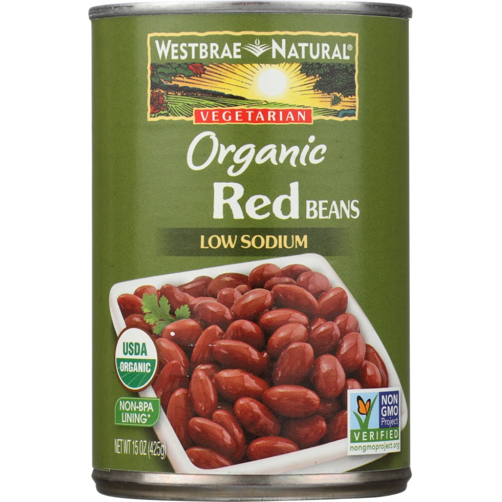 Convenient Vegetarian Organic Red Beans - 15 oz