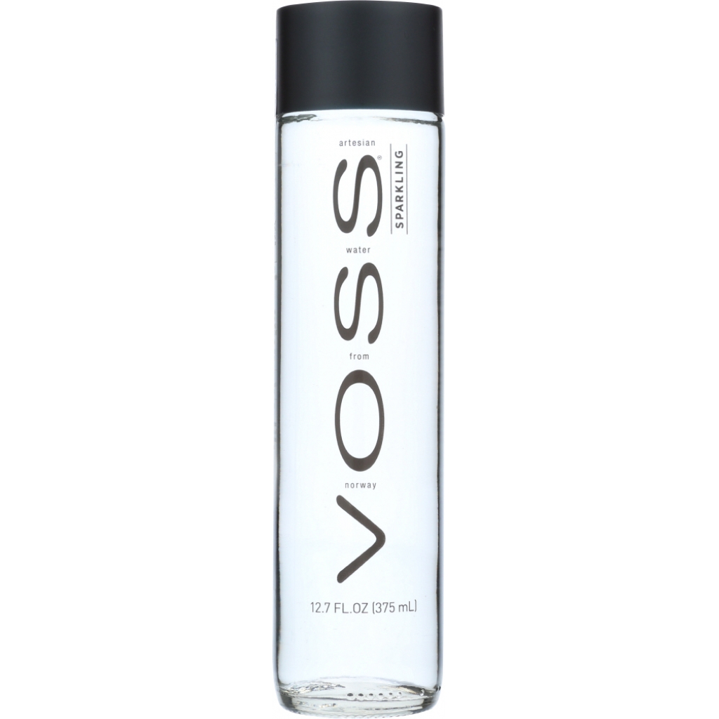 Voss Artesian Sparkling Water in Glass, 12.6 oz