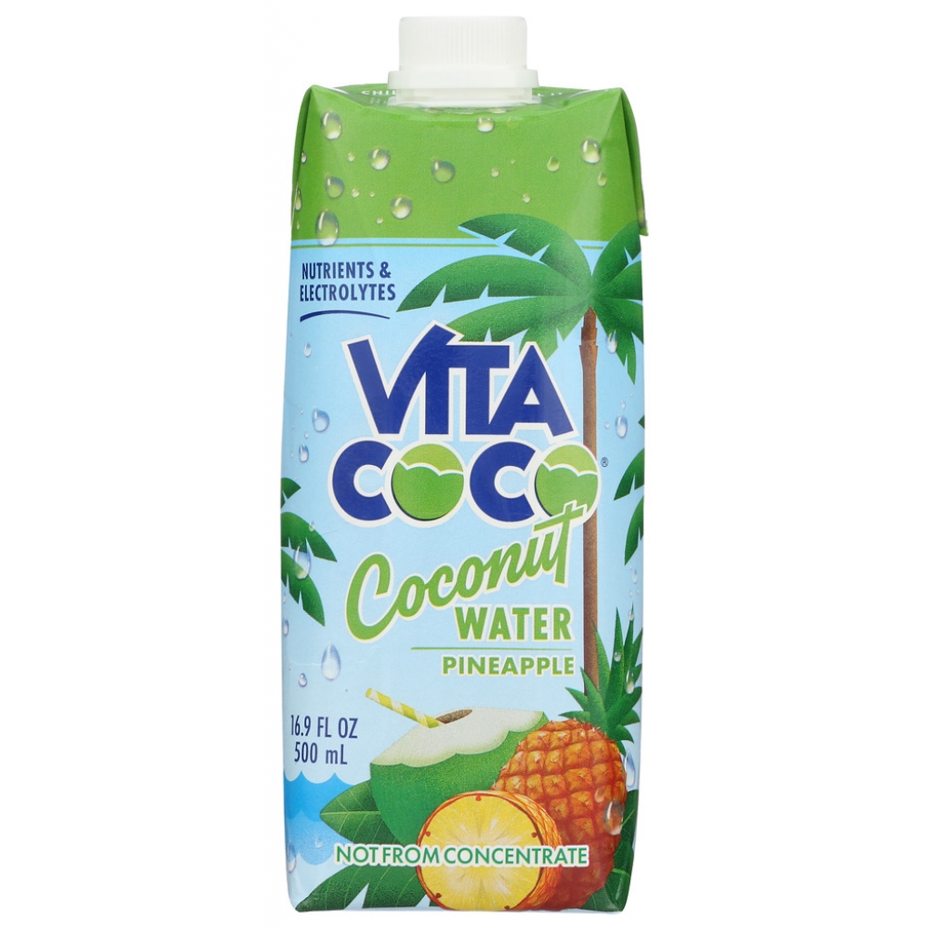 Coconut Water with Pineapple, 17 oz