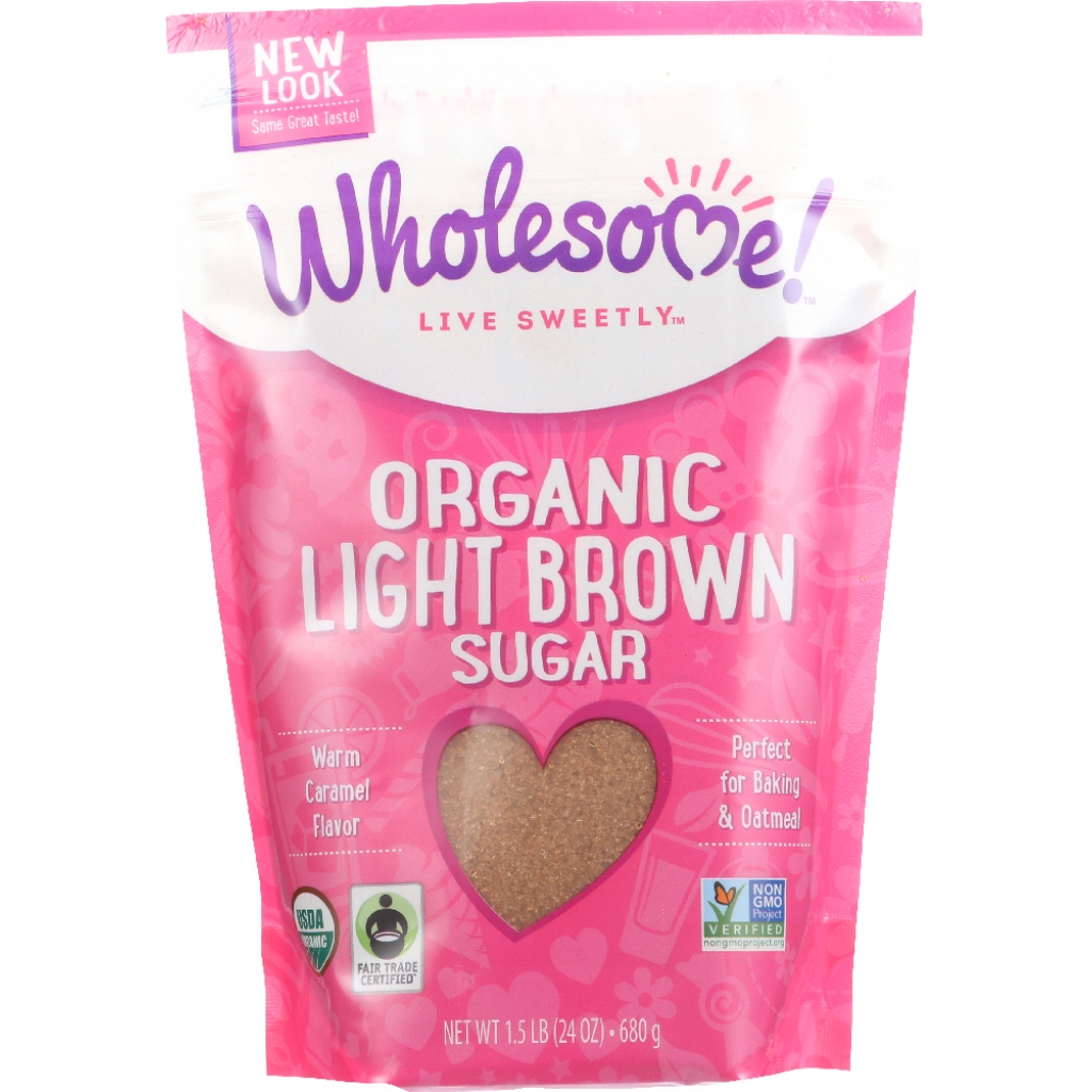 Organic Light Brown Sugar - 24 oz