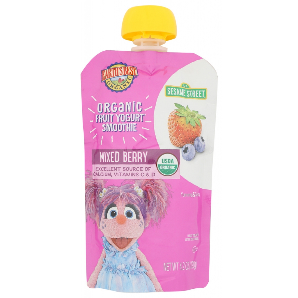 Organic Mixed Berry Yogurt Smoothie - 4.2 oz