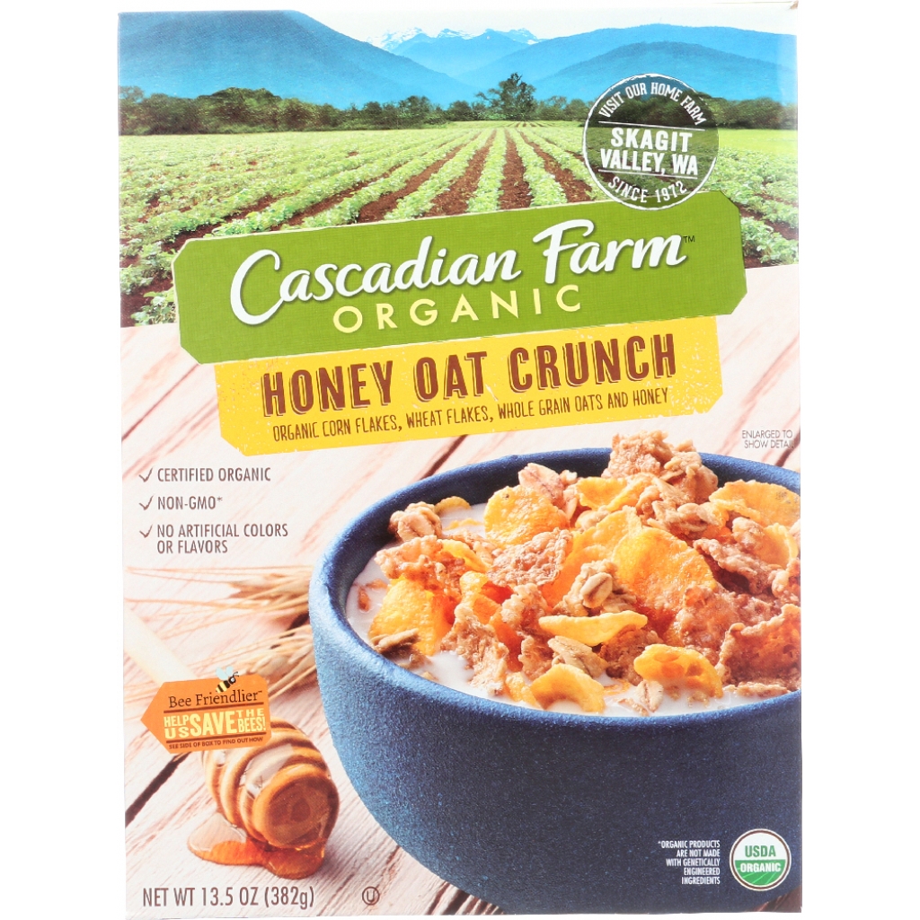 Organic Honey Oat Crunch Cereal - 13.5 OZ