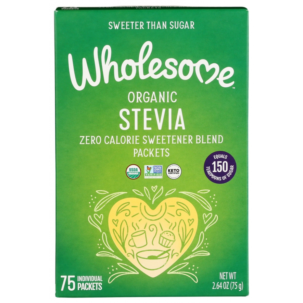 Organic Stevia - Natural Sweetener Packets