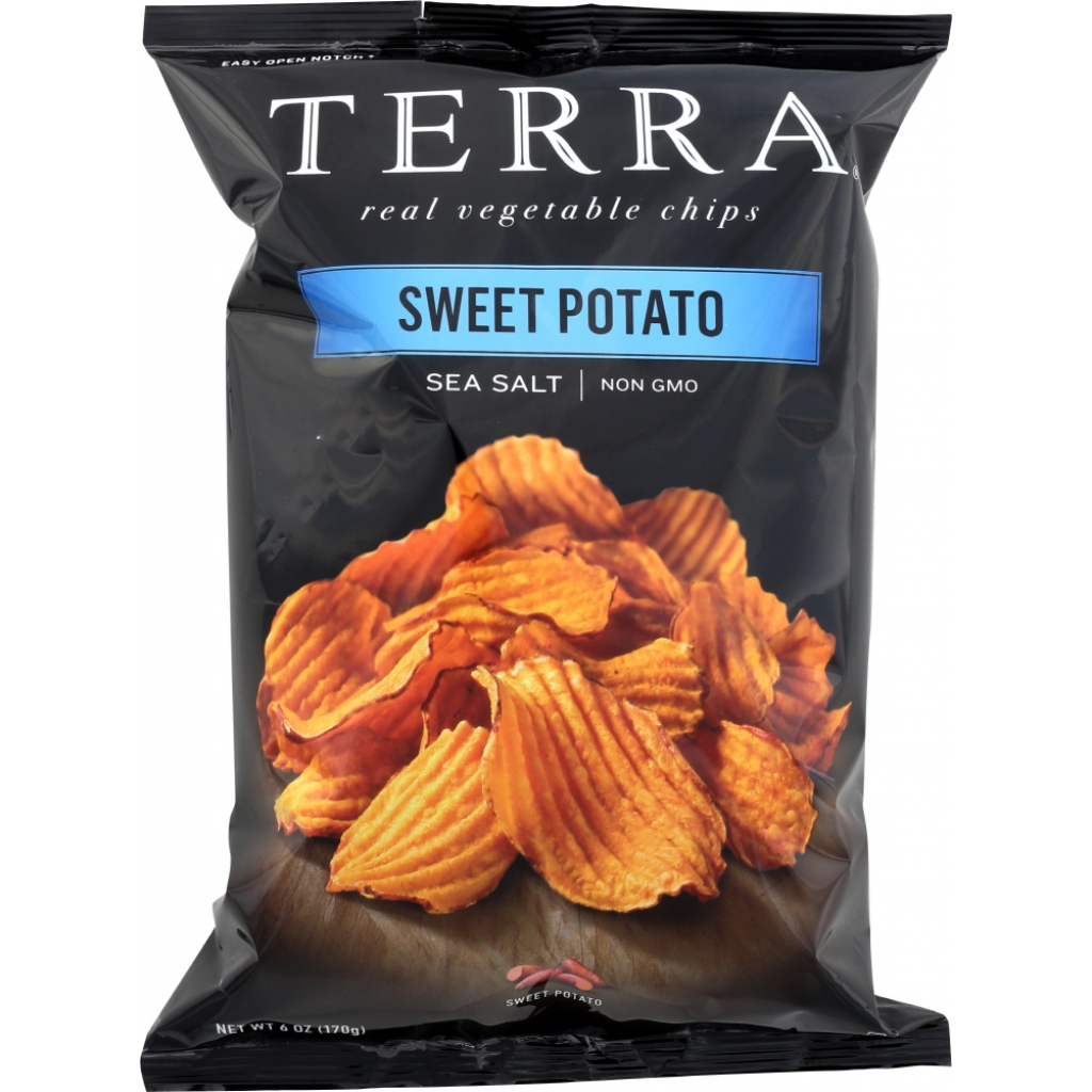 Crinkled Sweet Potato Chips with Sea Salt - 6 oz