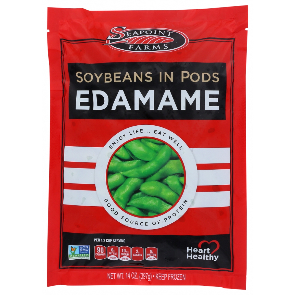 Frozen Edamame Soybeans in Pods - 14 oz