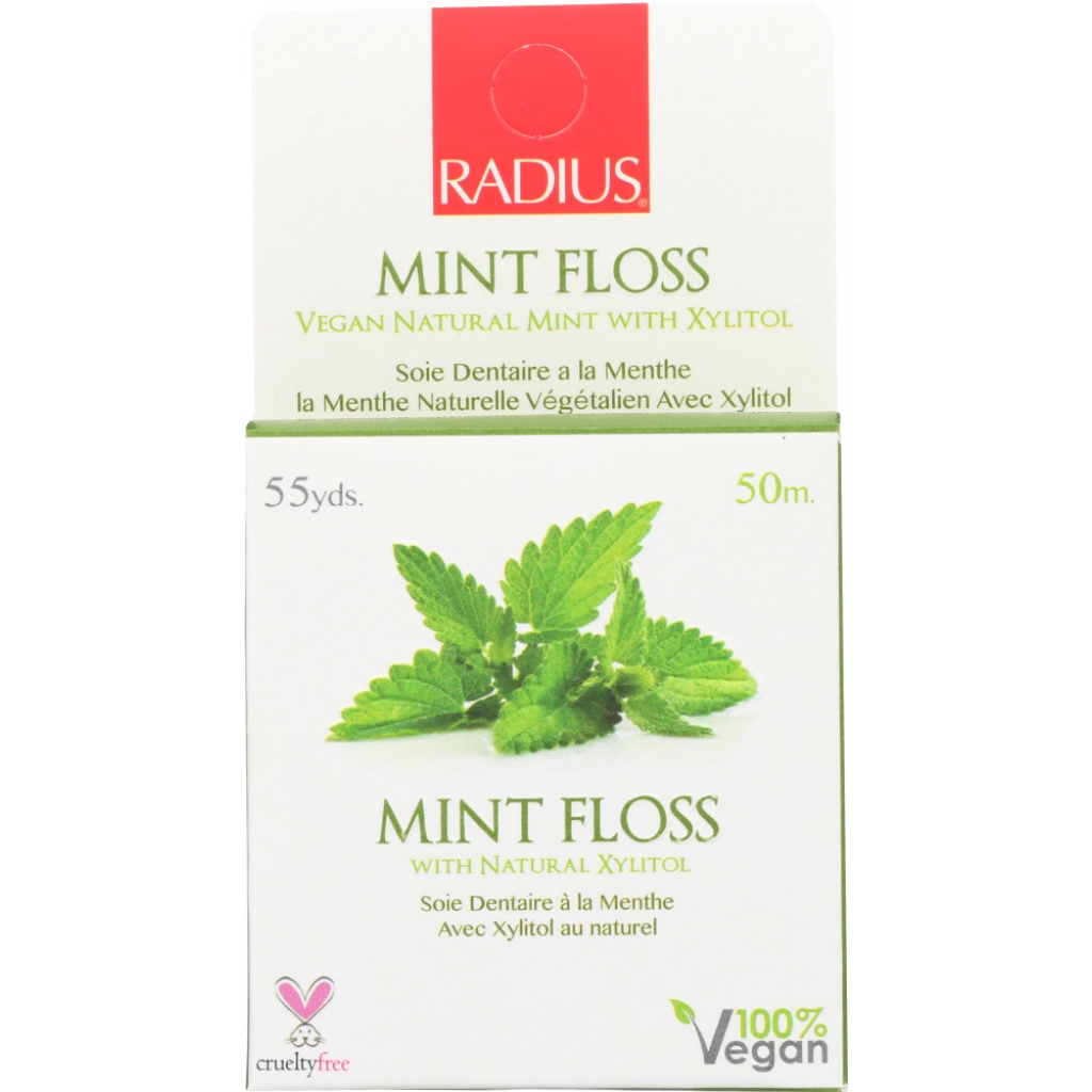 Mint Vegan Dental Floss - 55 Yards