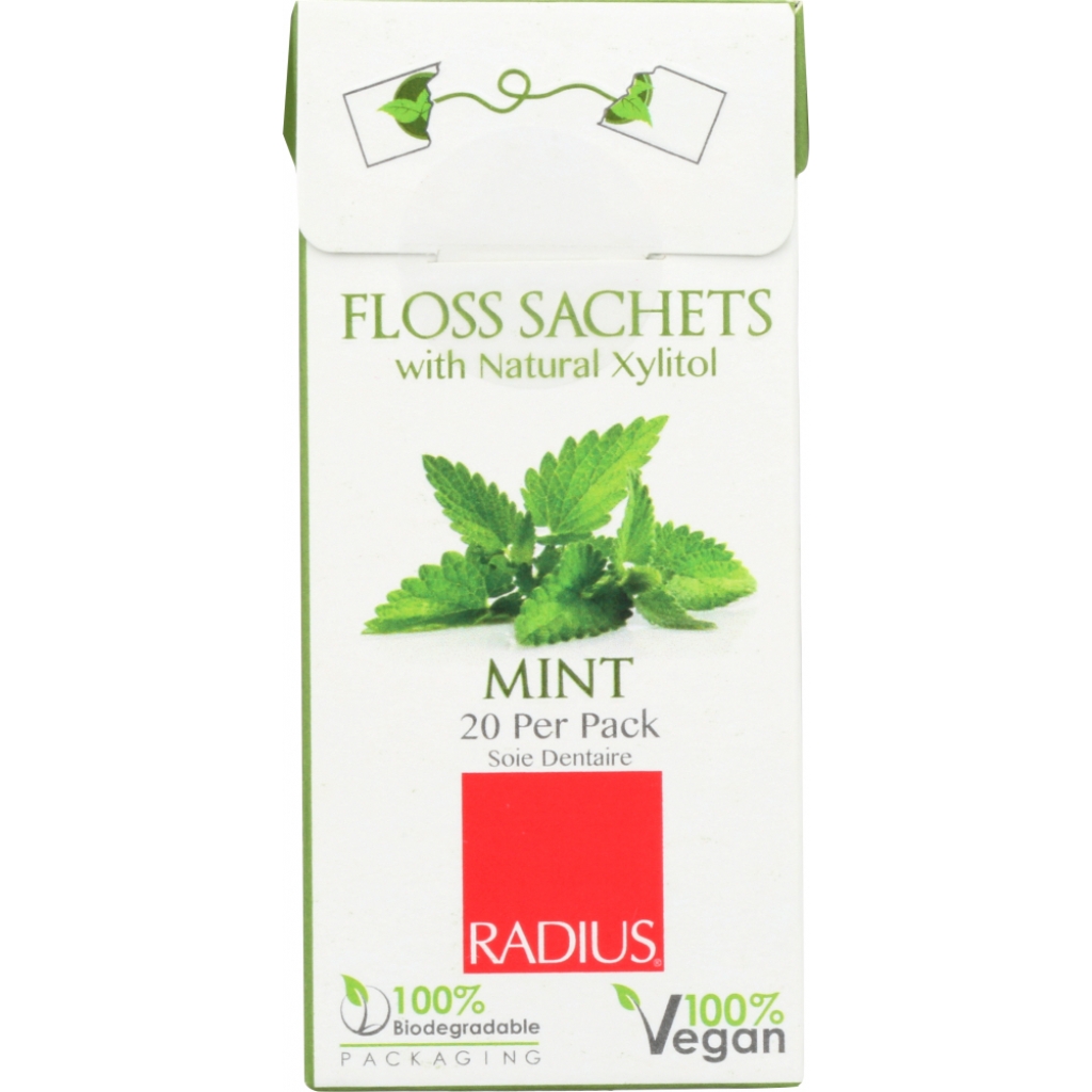 Anywhere Floss™ - Mint Vegan Xylitol Travel Floss