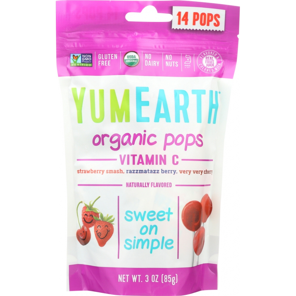 Organics, Organic Vitamin C Pops - 3 oz