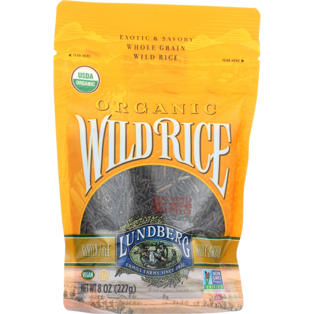 Organic Wild Rice - 8 oz