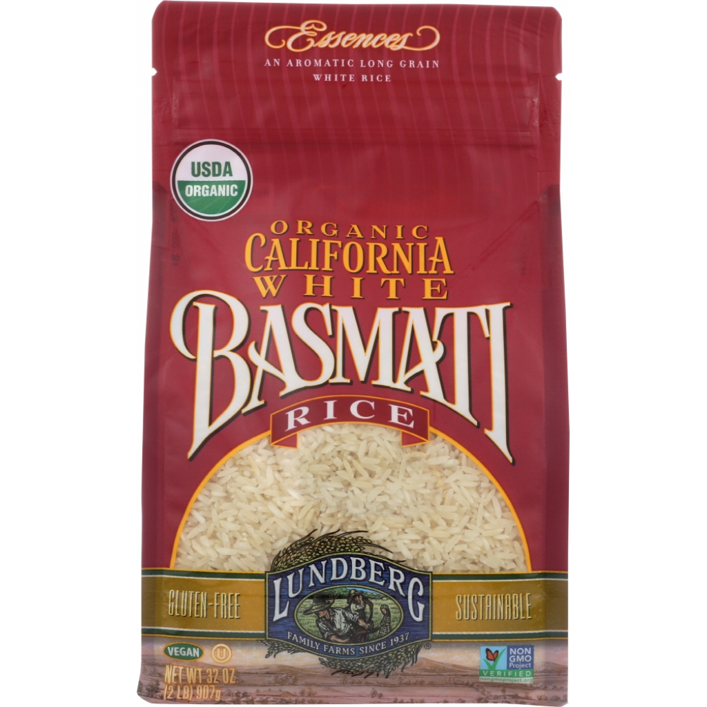 Organic California White Basmati Rice - 2 lb