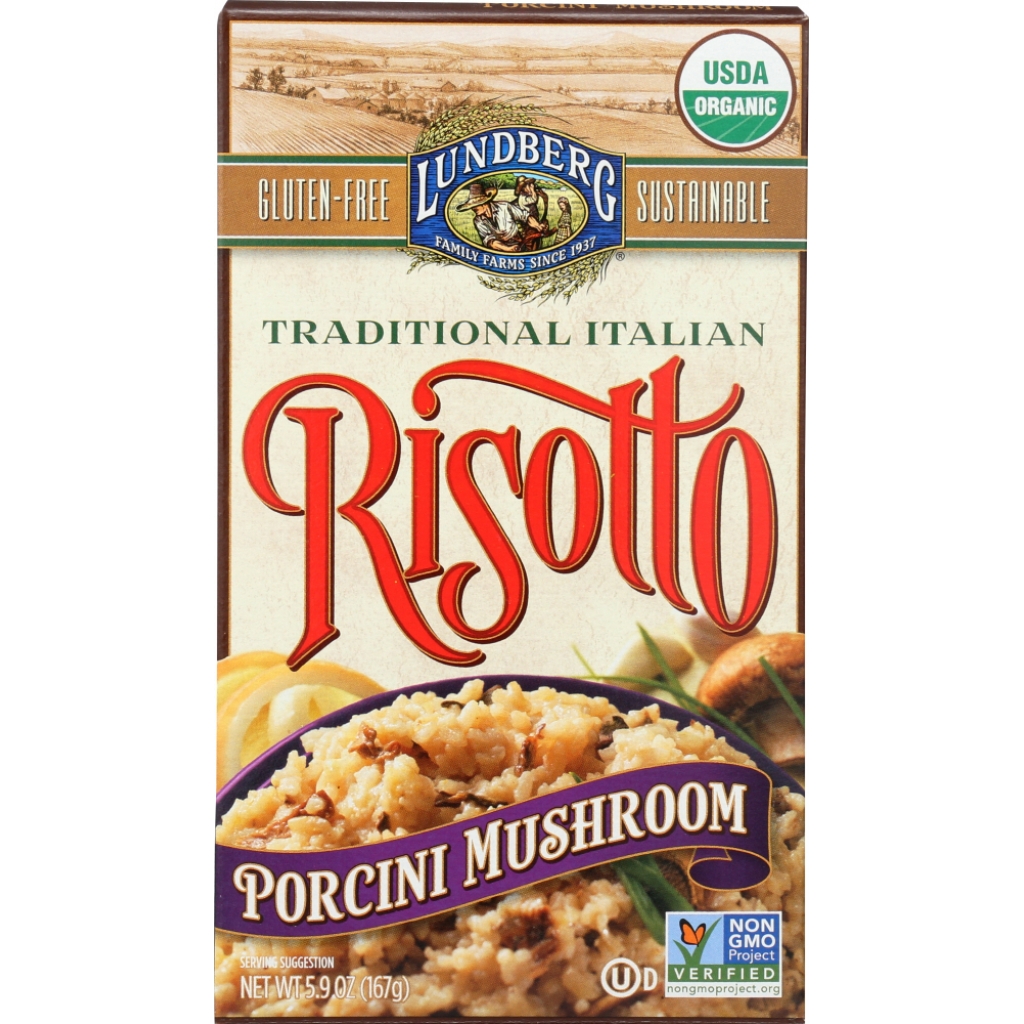 Gourmet Organic Risotto with Porcini Mushrooms, 5.9 oz