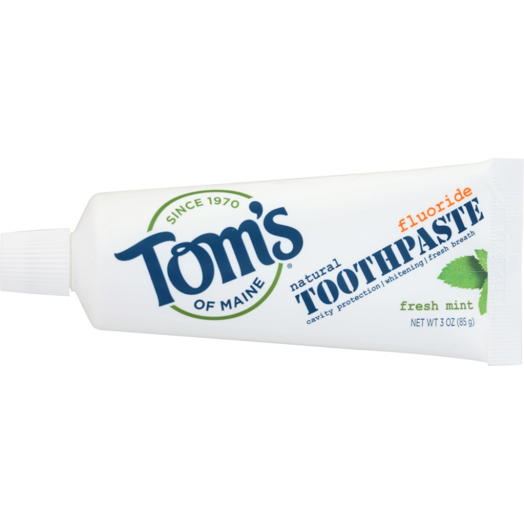 Tom's Travel Natural Toothpaste - Fresh Mint, 3 oz