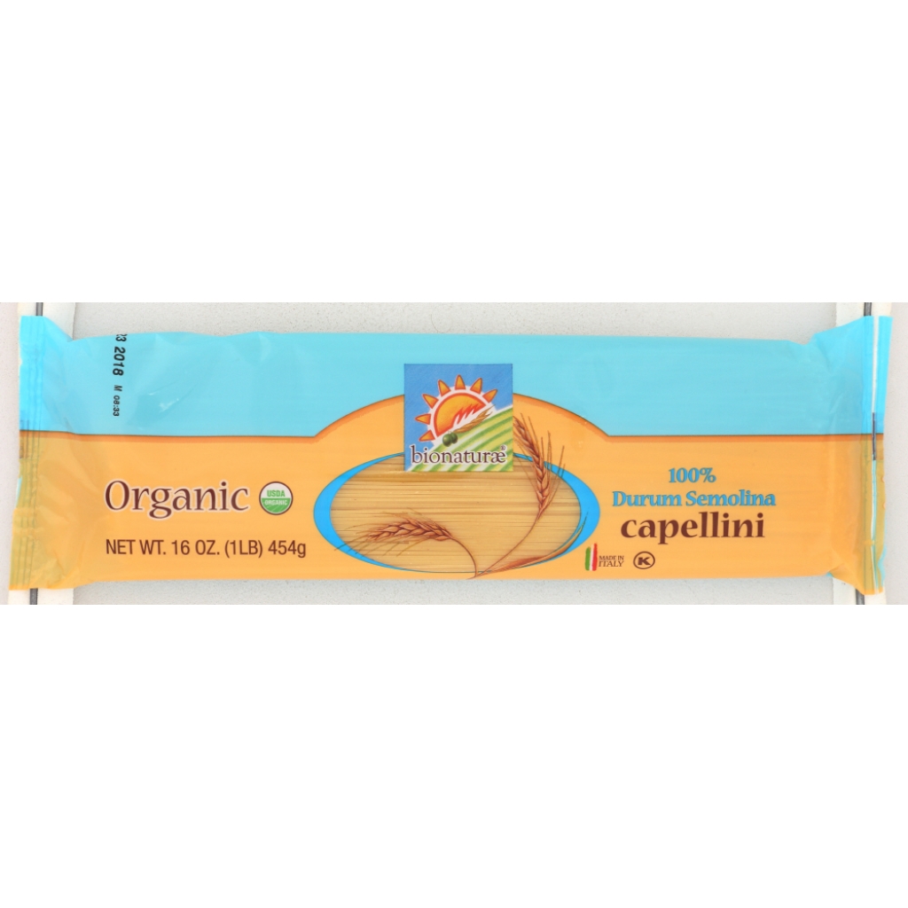 Organic Capellini Pasta, 16 oz