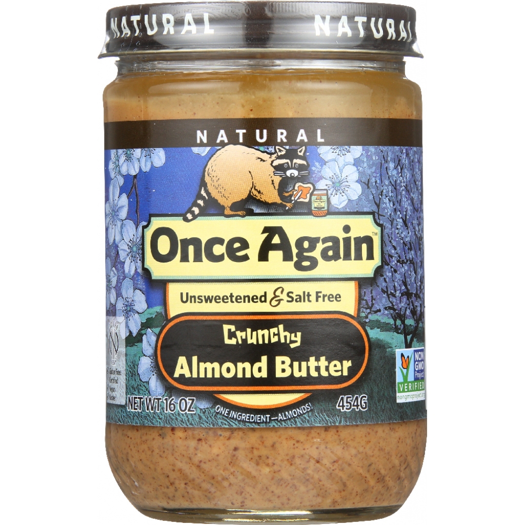 Crunchy Almond Butter - 16 oz