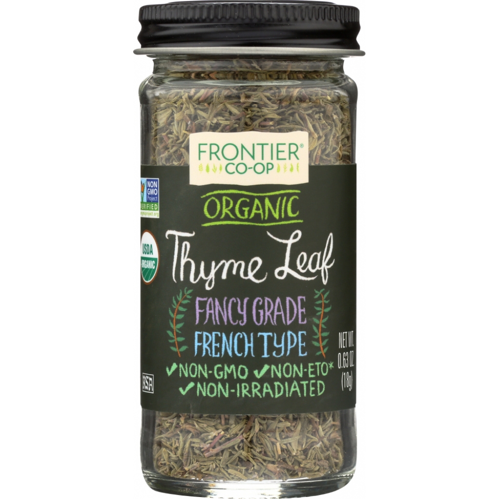 Organic Thyme Leaf Bottle - 0.63 oz