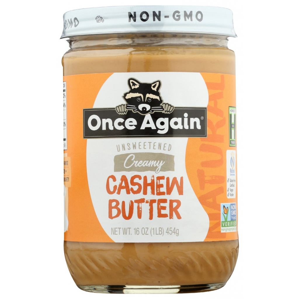 Crispy Unsweetened Cashew Butter - 16 oz