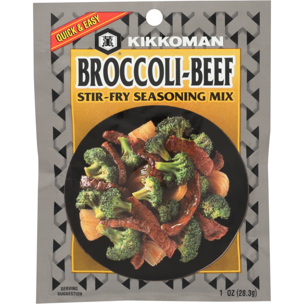 Kikkoman Broccoli Beef Stir Fry Seasoning Mix, 1 oz