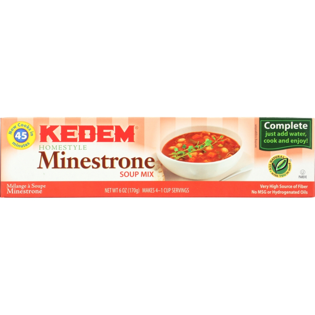 Kedem Minestrone Soup Mix - 6 oz