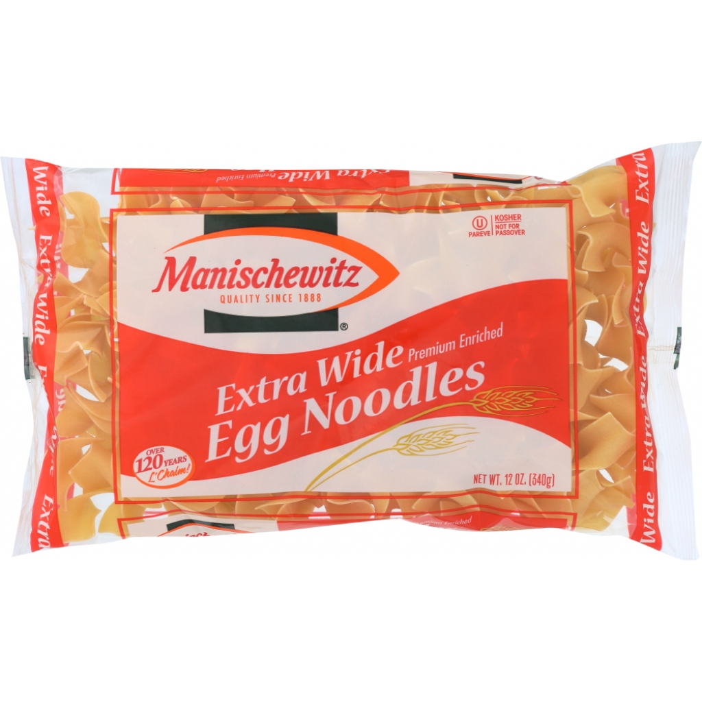 Extra Wide Egg Noodles - Ideal for Kosher Meals