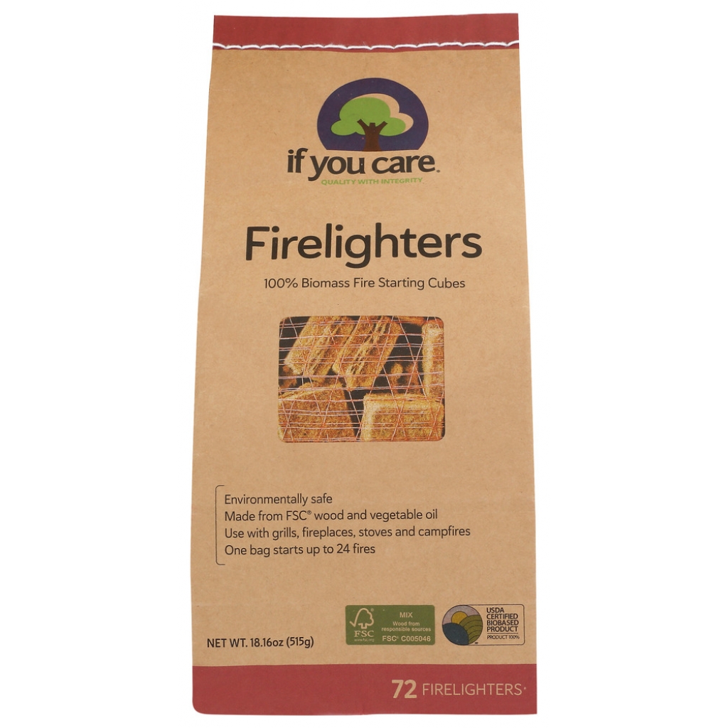 100% Biomass Firelighters - Eco-friendly