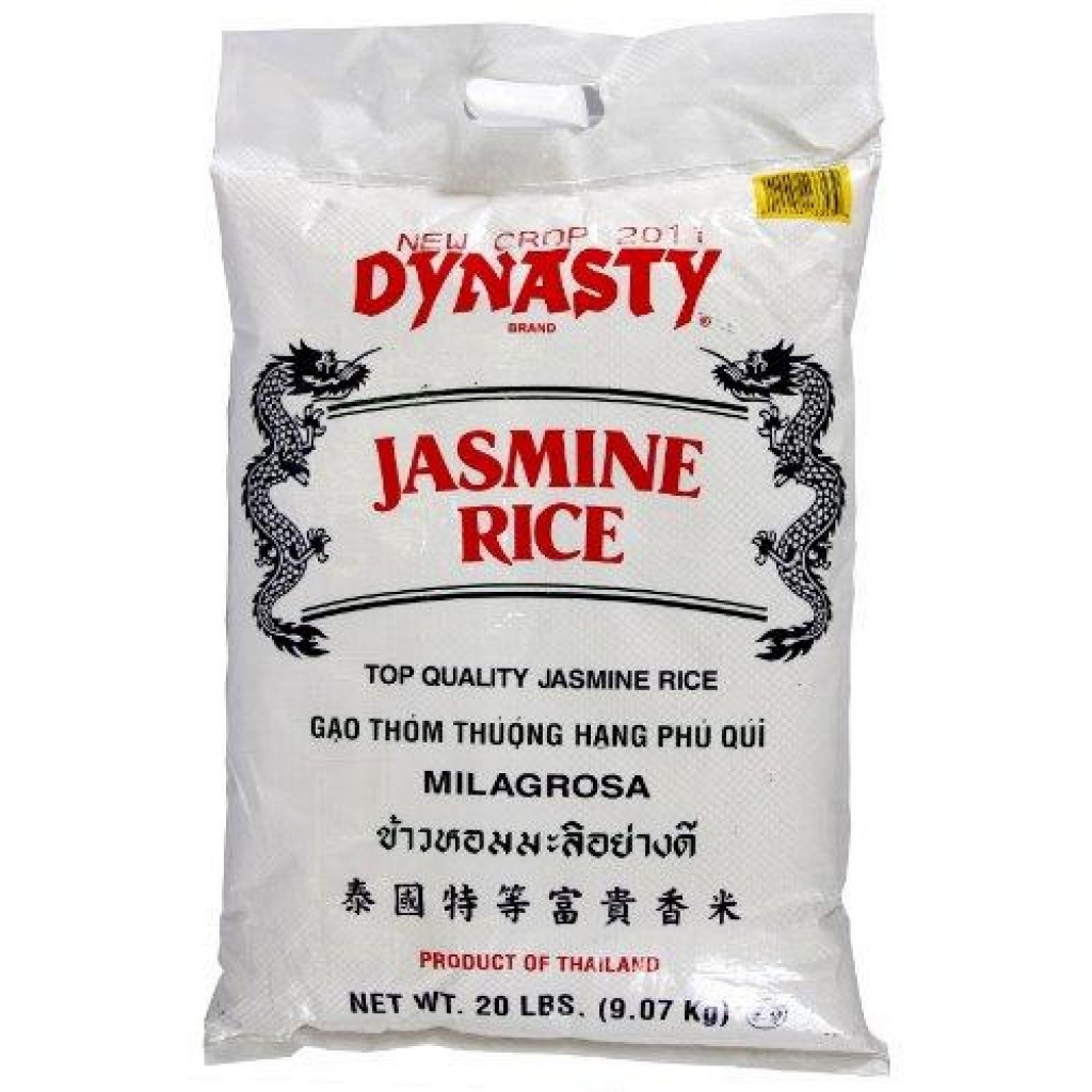 Dynasty Jasmine Rice, 20 lb