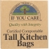 Compostable Tall Kitchen Bags, 13 Gallon, 12 Bags