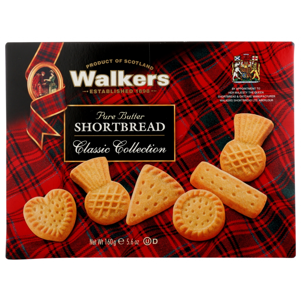 Walkers Pure Butter Assorted Shortbread - 5.6 oz