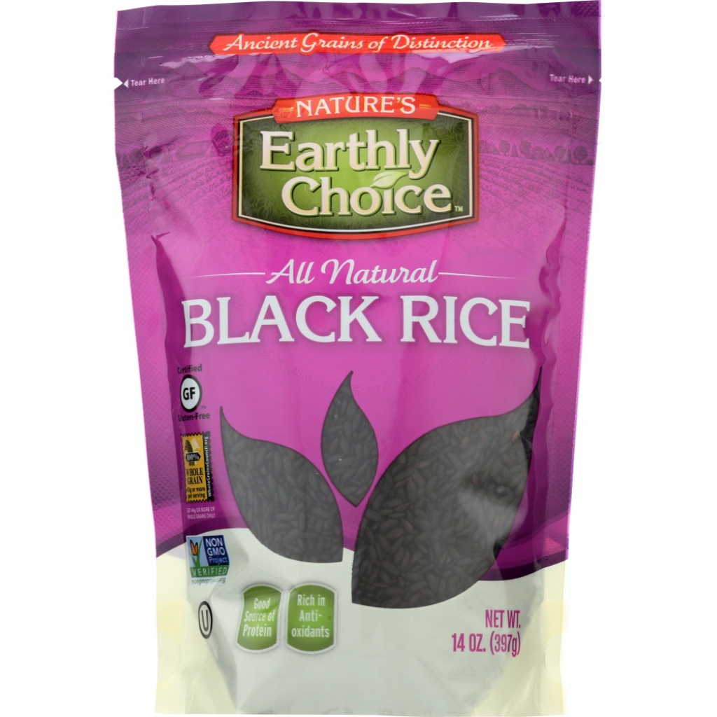 Nature's Earthly Choice Black Rice, 14 oz