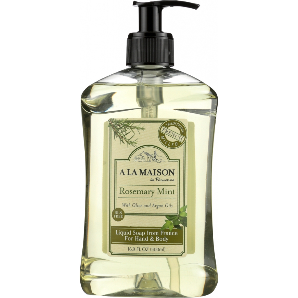 Liquid French Rosemary Mint Soap, 16.9 fl oz