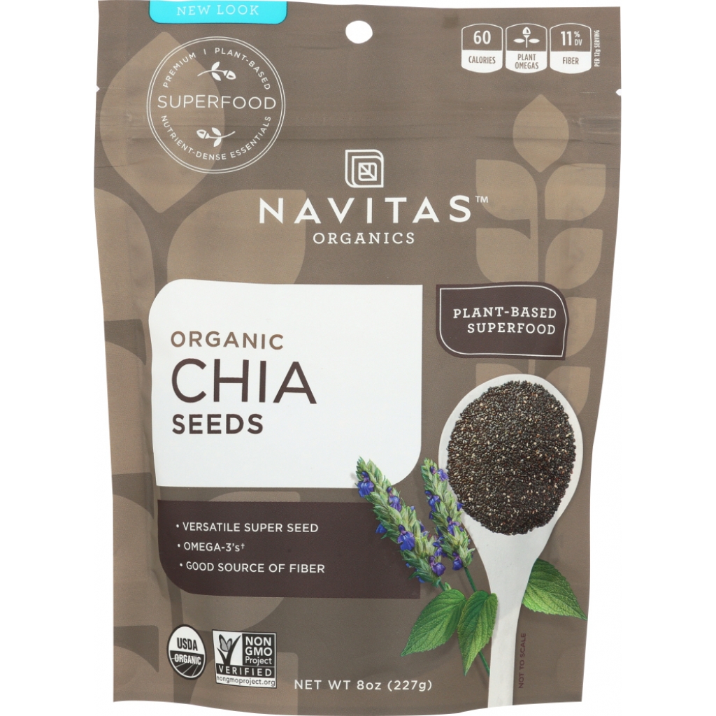 Organic Chia Seeds - 8 oz