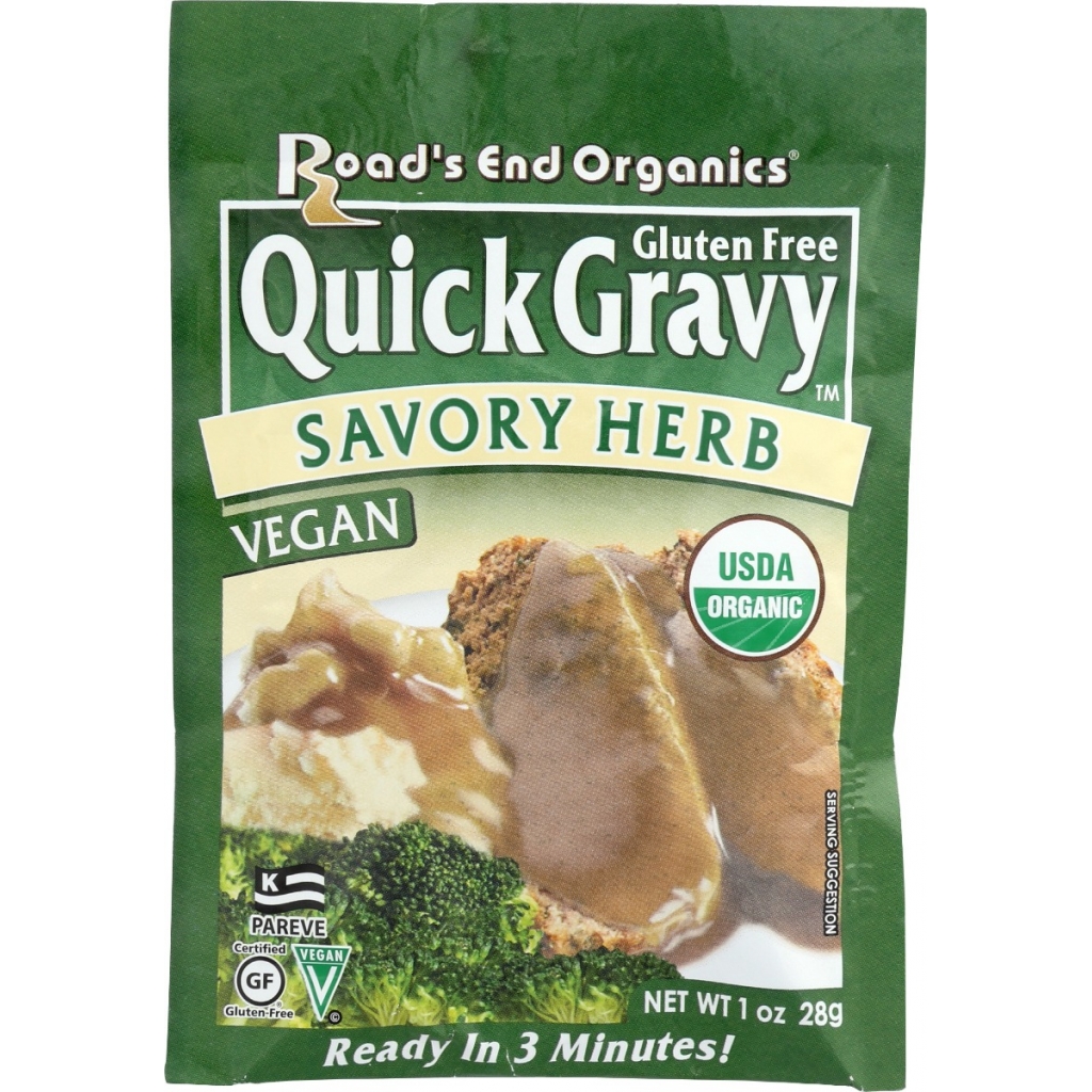 Road's End Savory Herb Gravy Mix - Gluten Free, 1 oz