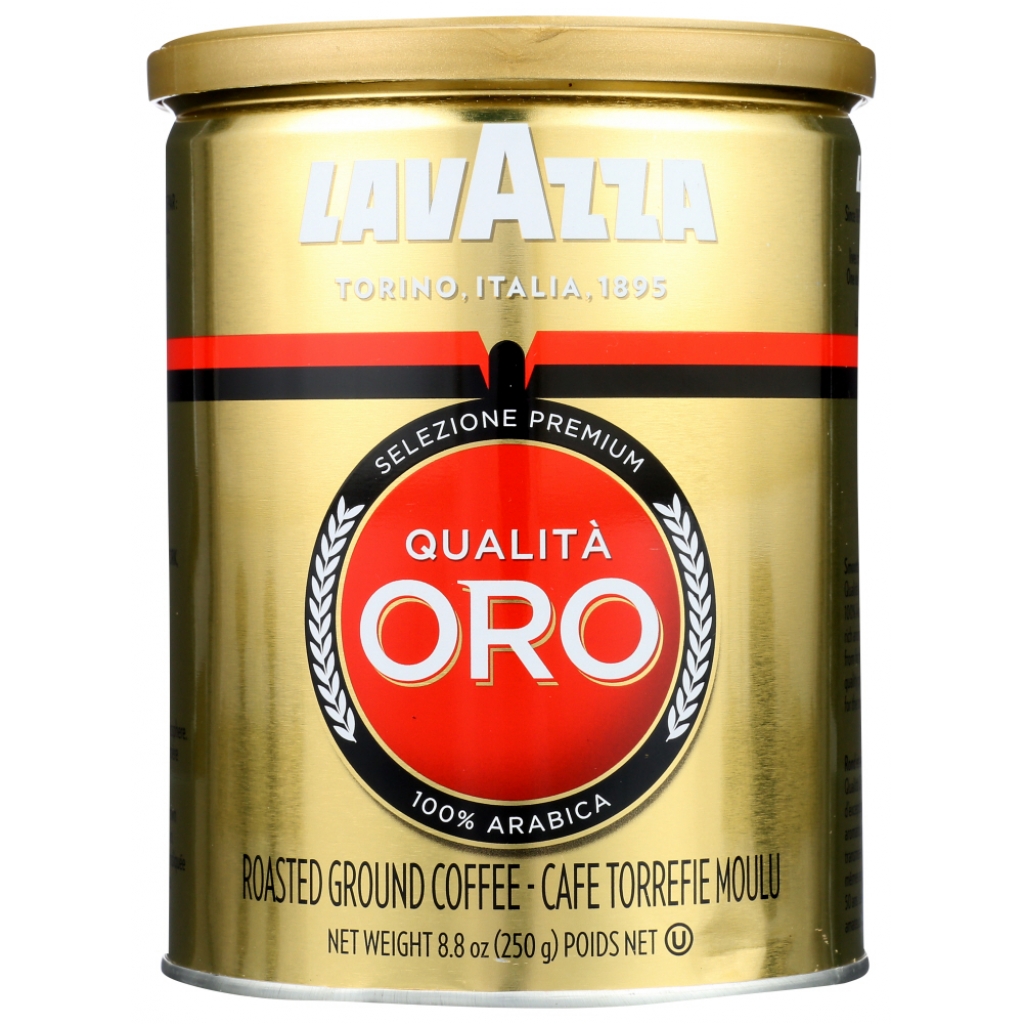 Qualita Oro Roasted Ground Coffee Can, 8.80 oz